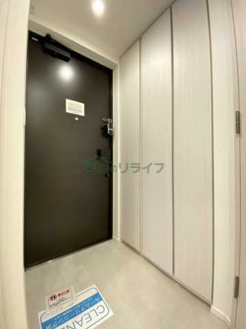 玄関　ザ・パークハビオ神楽坂