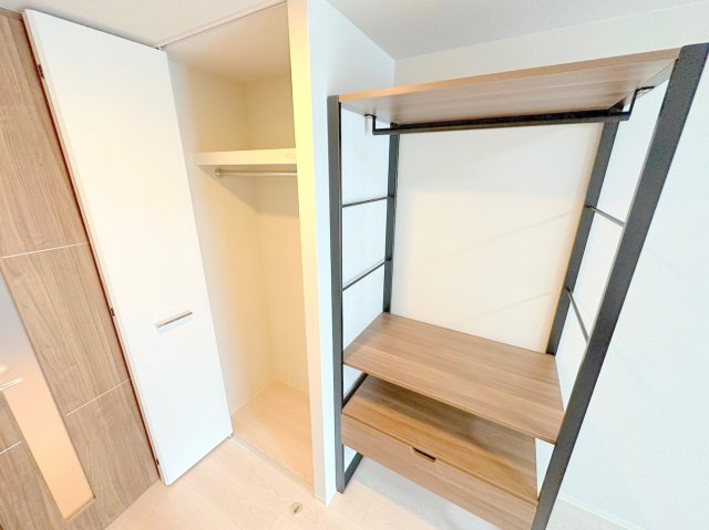 収納　収納がたくさんあると、お部屋が綺麗に片付きますね。