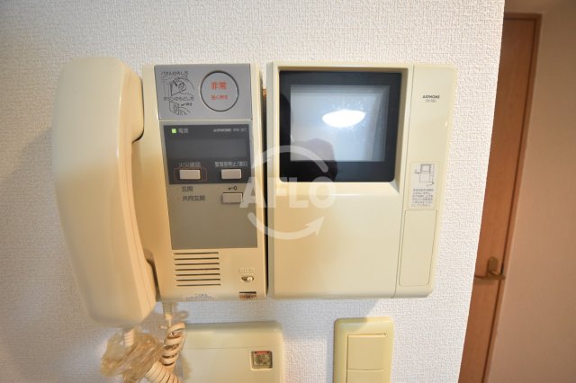 セキュリティ　エステムコート大阪・中之島南　モニター付きインターフォン