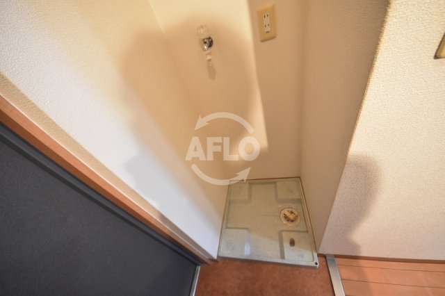 洗面設備　エステムコート大阪・中之島南　洗濯機置場