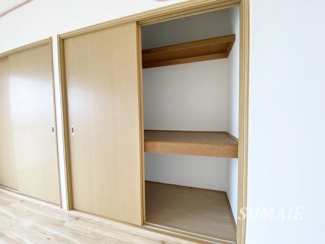 収納　しっかり収納できる押入れ！