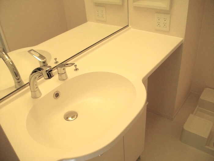 洗面設備　脱衣所、洗濯機置き場