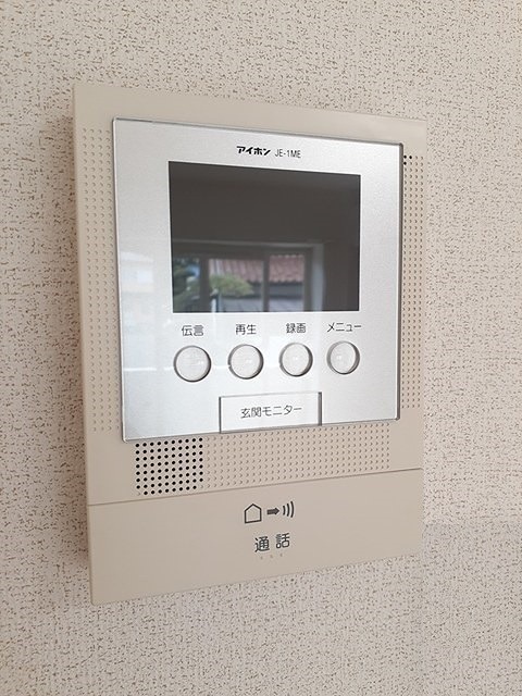 セキュリティ　来訪者の姿を確認できます。