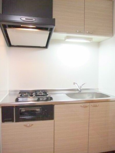 キッチン　二口ガスコンロ【参考写真】