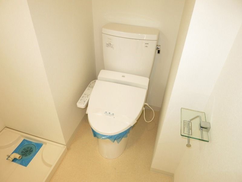 トイレ　ゆったりとした空間のトイレです