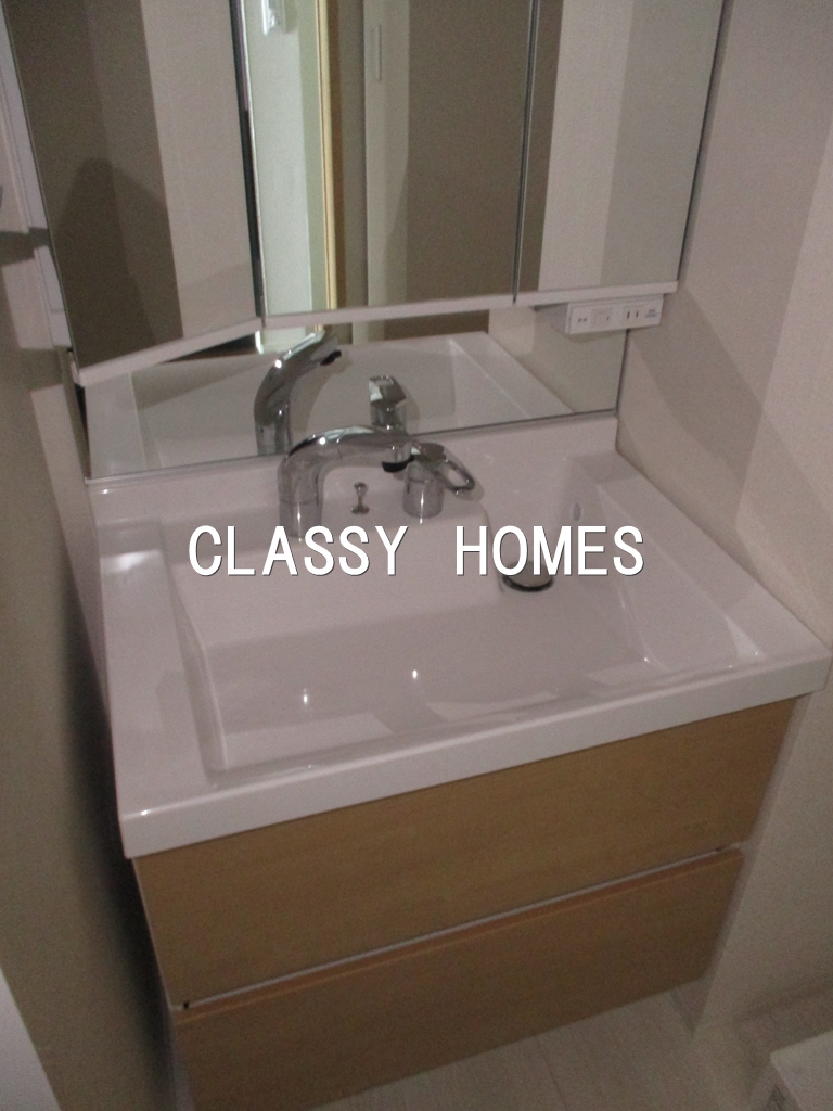 洗面設備　2005年竣工　オハグランデ品川：設備