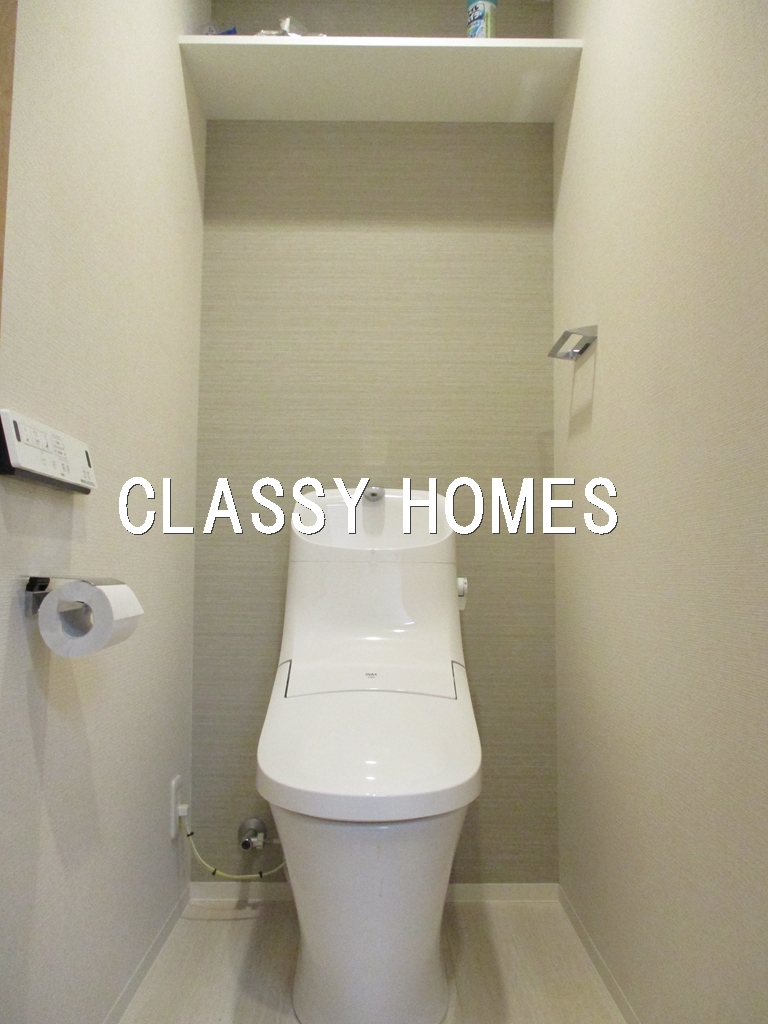 トイレ　2005年竣工　オハグランデ品川：トイレ