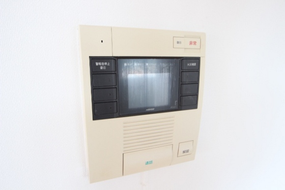 セキュリティ　※別部屋の写真です