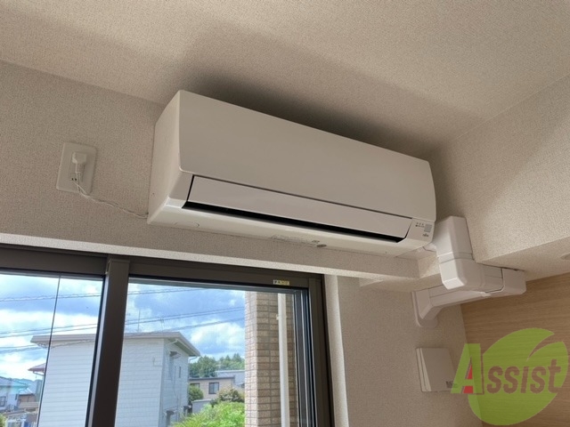 その他設備　エアコンが付いているので夏も冬も快適ですね～