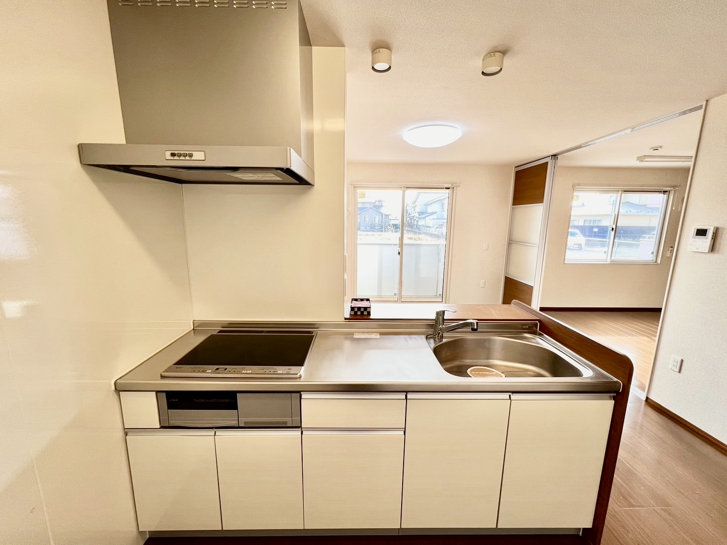 キッチン　キッチン部分・使いやすいIHカウンターキッチン♪