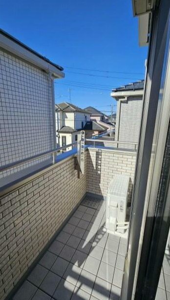 バルコニー　バルコニーの感じは