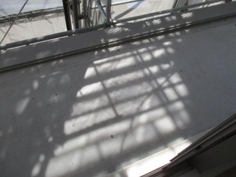 バルコニー　建築時撮影（イメージ）