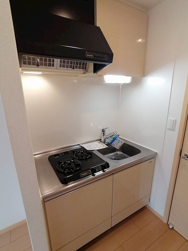 キッチン　2口ガスコンロ付