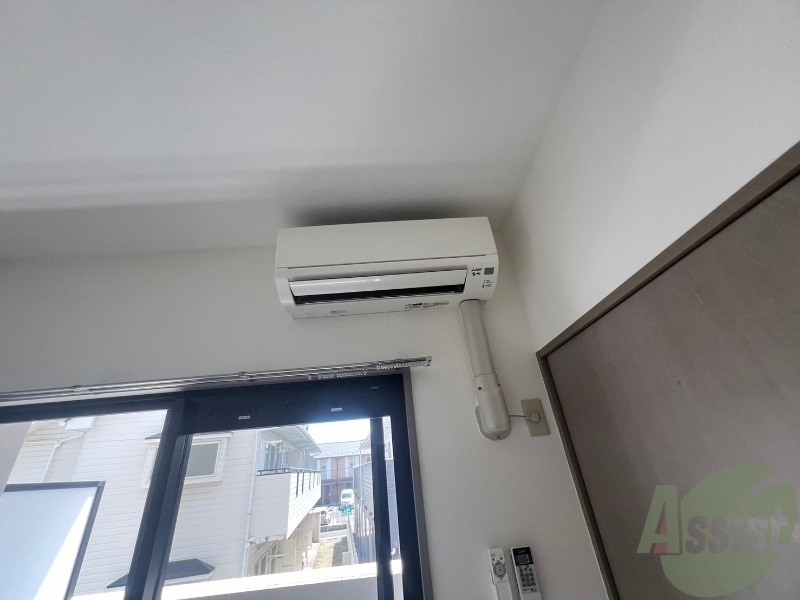 その他設備　エアコン付きで暑い夏も寒い冬も快適に過ごせます