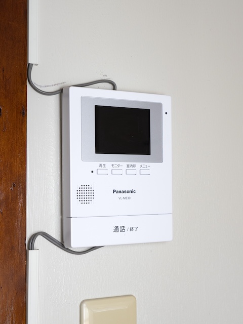 セキュリティ　カラーモニター付インターホン