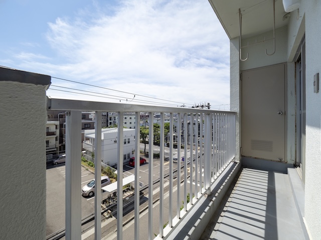 バルコニー　東面バルコニー