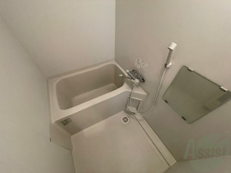 バス・シャワールーム　誰にでも使いやすい混合水栓です！便利ですね。