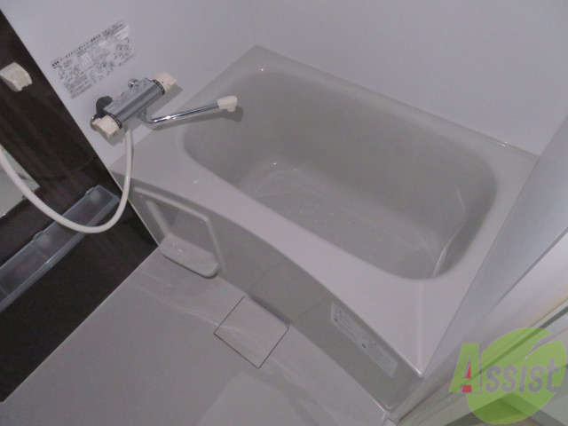 バス・シャワールーム　お風呂はこちらのユニットバスになりますね。