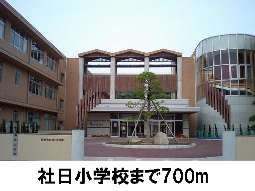 小学校　社日小学校（小学校）まで700m