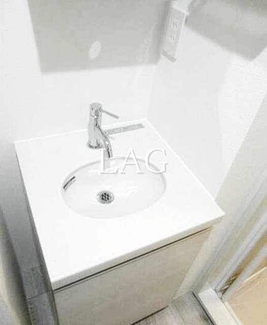 洗面設備　洗面台です。