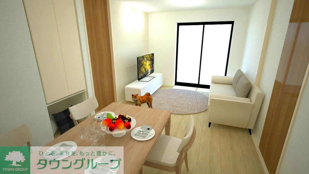 居室・リビング　洗面