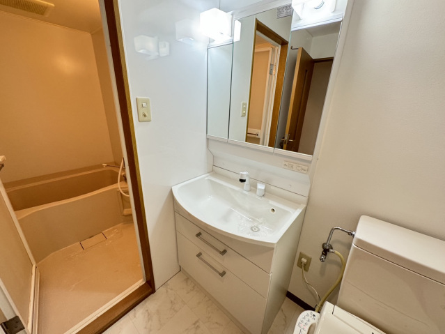 バス・シャワールーム　同物件別号室の写真です。