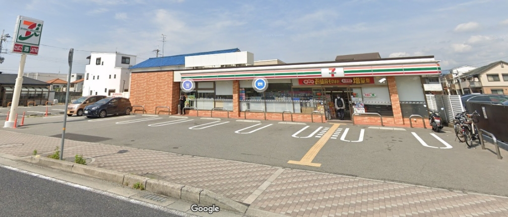 コンビニ　セブンイレブン 尼崎塚口本町3丁目店（コンビニ）まで1657m