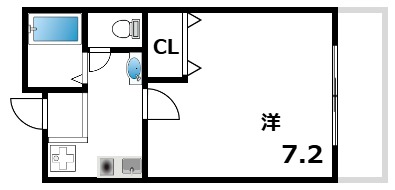 住吉VALORE2の間取り写真