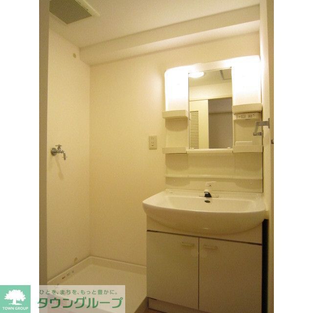洗面設備　※同タイプ別部屋の写真になります。
