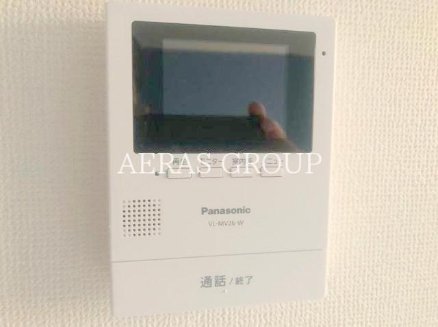 セキュリティ　モニター付きインターホン