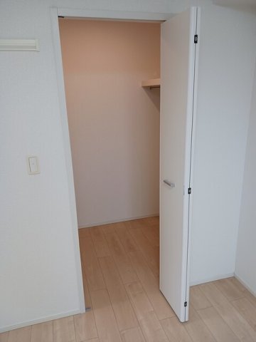収納　たっぷりとした収納スペースです
