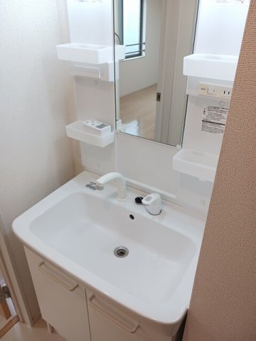 洗面設備　洗面所です