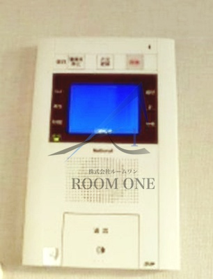 セキュリティ　モニター付きインターホンです。