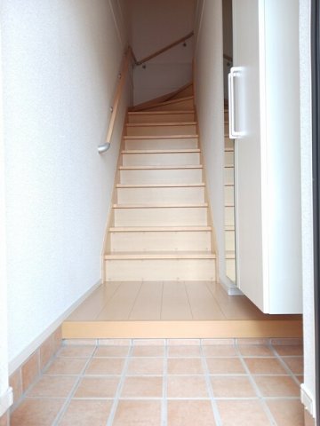 玄関　ゆったりとした玄関です