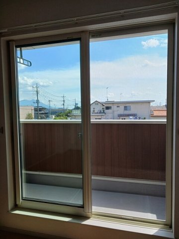 バルコニー　バルコニーがあります