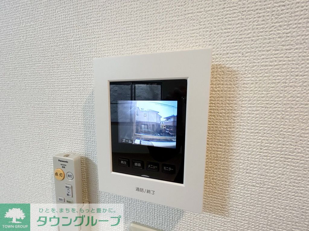 セキュリティ　★録画機能付きで不在時の来客も確認出来ます★