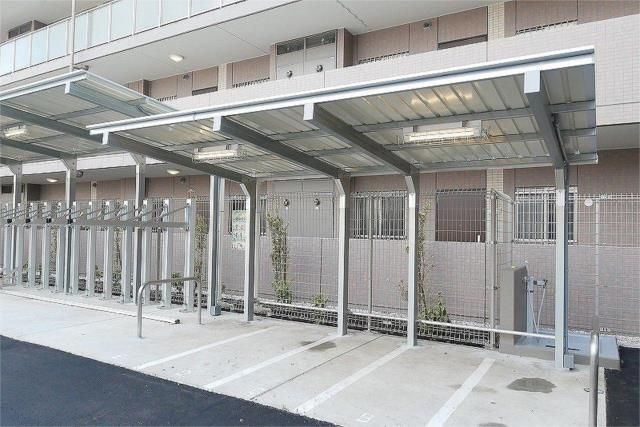 駐車場　駐輪場