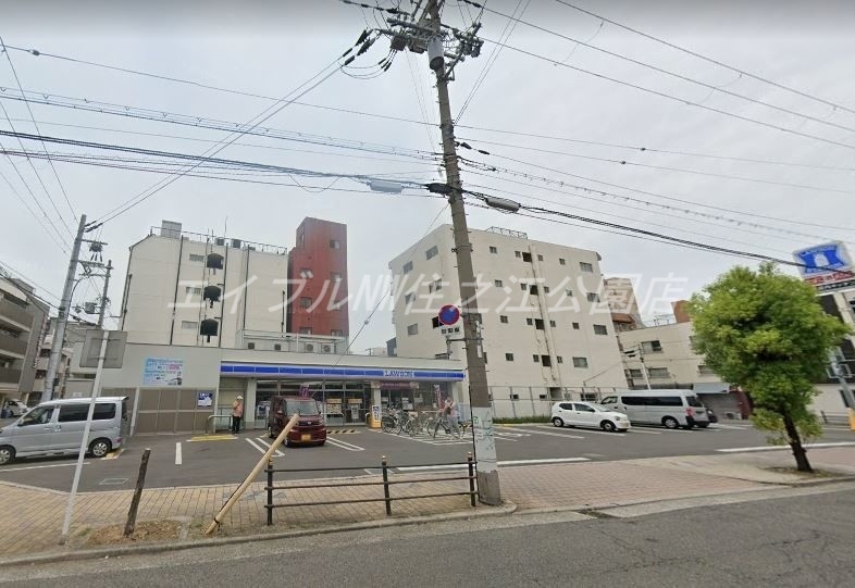 コンビニ　ローソン天神ノ森店（コンビニ）まで1265m