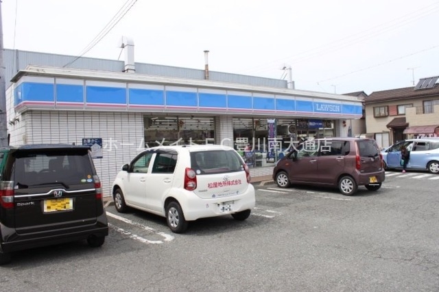コンビニ　ローソン豊川伊奈店（コンビニ）まで873m