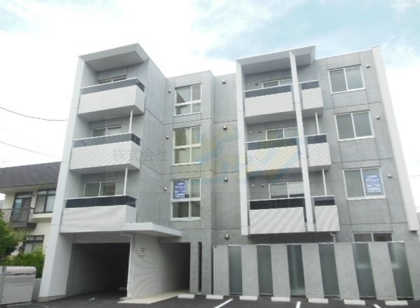 建物外観　エアコン完備の人気のデザイナーズマンションです♪