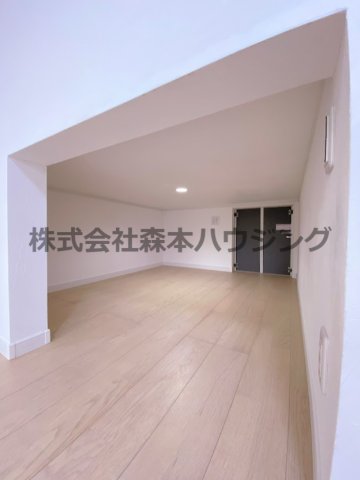 収納　ロフト下部の便利な収納スぺースです