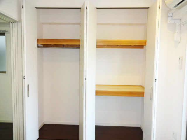 収納　クローゼットはなんと２つ！お荷物の多い方にも安心な大きさです