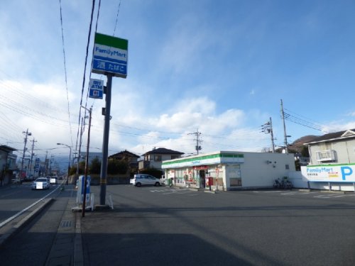 コンビニ　ファミリーマート 甲府酒折店（コンビニ）まで1225m