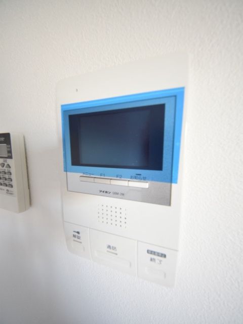 セキュリティ　モニター付で来客時も安心