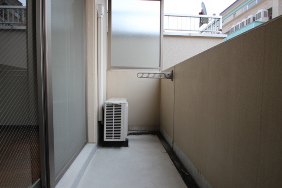 バルコニー　※別部屋の写真です