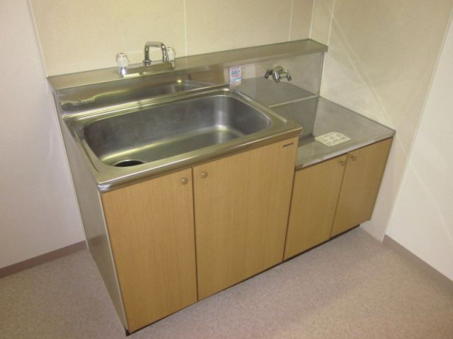 キッチン　ガスコンロ設置可能です