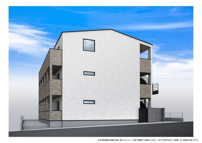 建物外観　完成パース