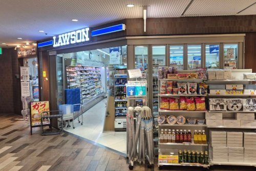 コンビニ　ローソン 緑地駅ビル店（コンビニ）まで642m