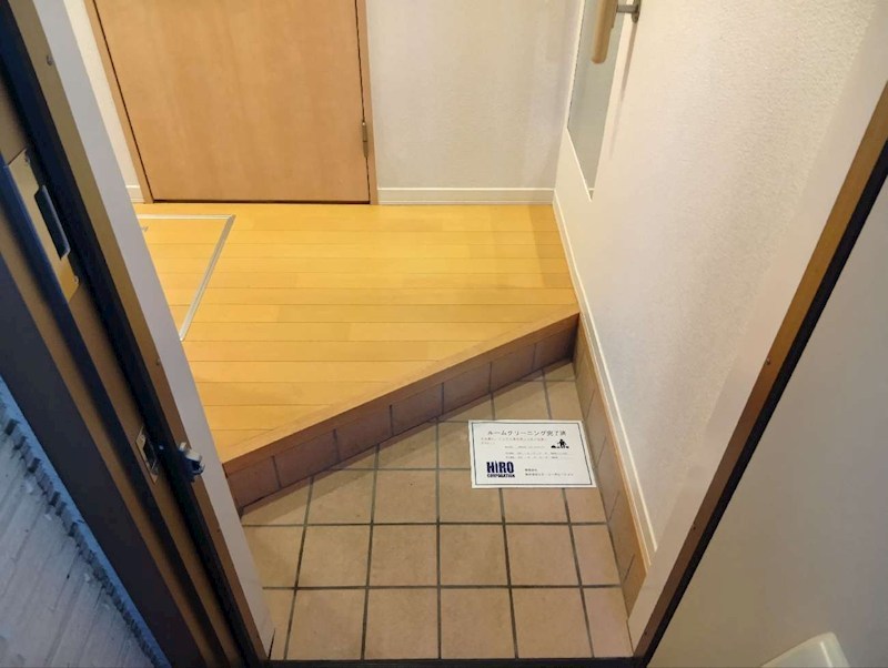 玄関　明るい玄関です
