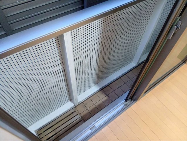 バルコニー　開放的で明るい空間を演出してくれるバルコニーです